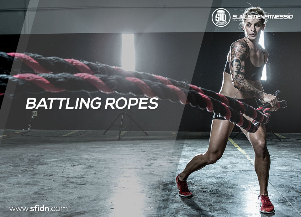 sfidn - Latihan Battling Ropes Dapat Membantu Pembakaran Kalori